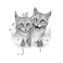 dad and son tattoo  tattoo design idea