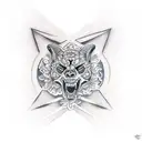 XXI tattoo design idea