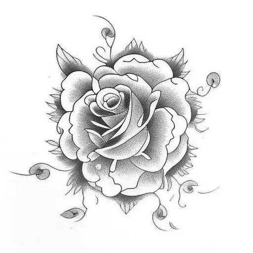flowers shaded around the wrist tattoo design idea