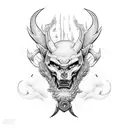 dominate alfa male with hardlife full of struggle men criminal king  tattoo design idea