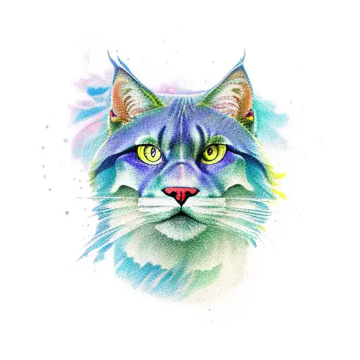 Dodge Hellcat tattoo design idea