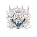 Dodge Hellcat tattoo design idea