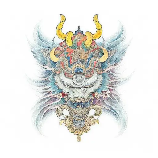 kirin tattoo design idea