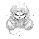 four elements tattoo design idea