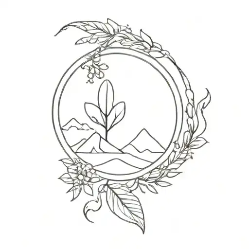 patches about being free spirit tattoo design idea