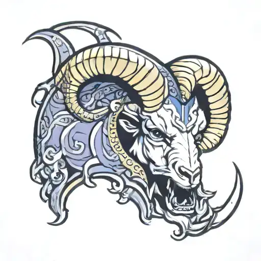 Los Angeles  Lakers Rams tattoo tattoo design idea