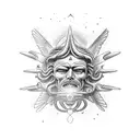 falling icarus tattoo design idea