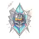 falling icarus tattoo design idea