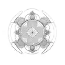 ornemental tattoo design idea