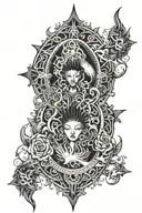 god fearing tattoo design idea