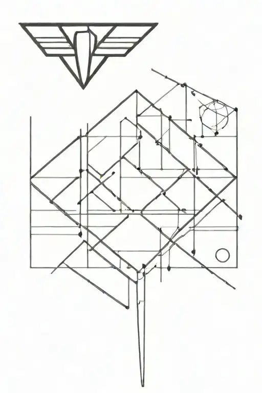 radiohead symbol tattoo design idea