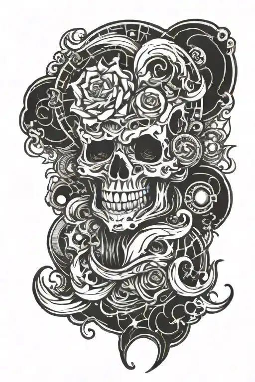 unstoppable scuf tattoo design idea