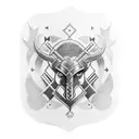 Full Norse sleeve with Odin, Thor, a raven and Norse runes etc... tattoo design idea