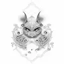 mental health tattoo design idea