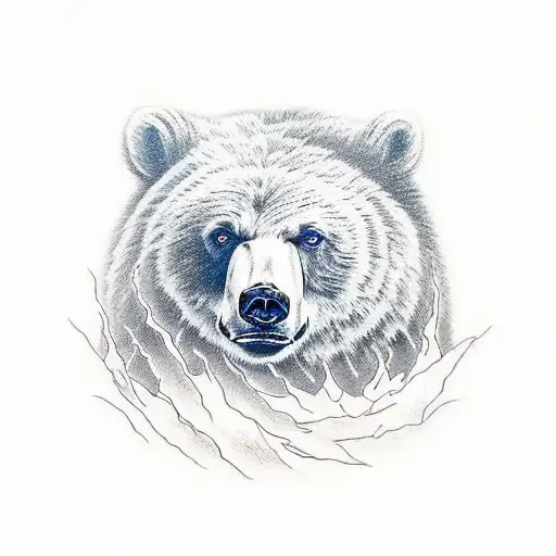 Create me a tattoo with my birth year 1988, mountains,trees,my son's birth day 12/20/2022 and a bear and his cub tattoo design idea