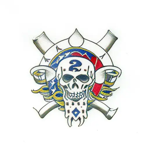 East Slavic arnament tattoo design idea