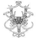 East Slavic arnament tattoo design idea