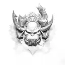 Warcraft Alliance tattoo design idea