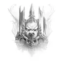 Warcraft Alliance tattoo design idea