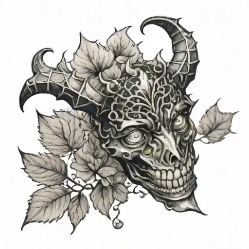 black clover tattoo design idea