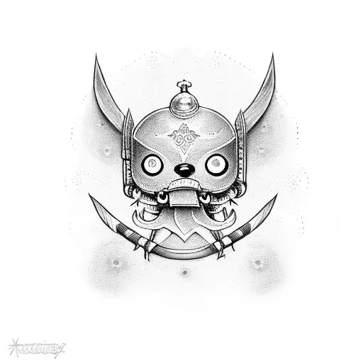 tony tony chopper tattoo design idea