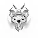 tony tony chopper tattoo design idea