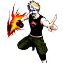 Bakugo Katsuki tattoo design idea