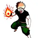 Bakugo Katsuki tattoo design idea