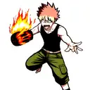 Bakugo Katsuki tattoo design idea