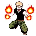 Bakugo Katsuki tattoo design idea