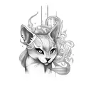 Mark loves Mindi tattoo design idea