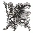 ST CHRISTOPHER tattoo design idea