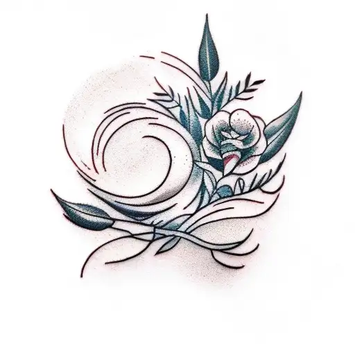 Olive Branch tattoo design idea