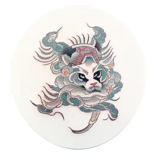 sexy lady tattoo design idea