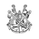 navy chief anchor tattoo design idea