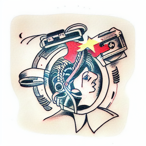 traveling computer programmer  tattoo design idea