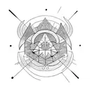 witchy tattoo design idea