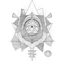 witchy tattoo design idea