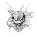 Venom from Movie tattoo design idea
