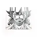 luffy tattoo design idea