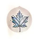 Maple Leaf tattoo design idea