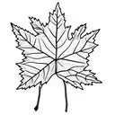 Maple Leaf tattoo design idea