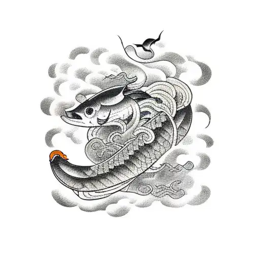 Sushi Tattoo - Sushi - Sticker | TeePublic