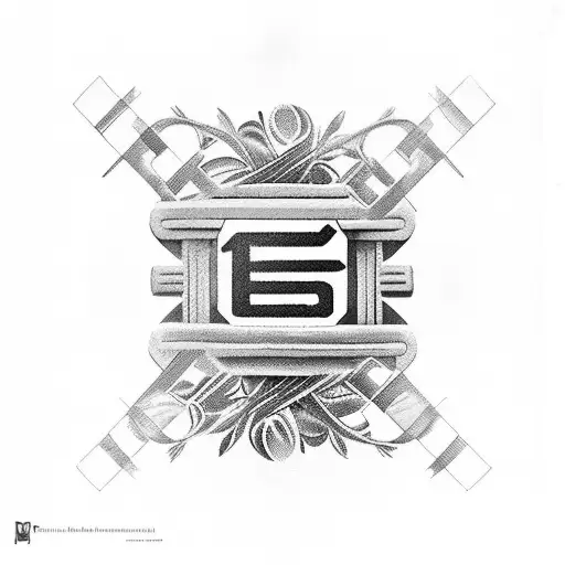The years 1956, 1961, 1982, 1987, 1992, 1994 in Roman numbers don't connected with vines. no flowers. tattoo design idea