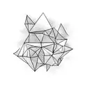 universe and tetris tattoo design idea