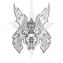 haida  tattoo design idea