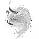 olas japonesas tattoo design idea