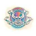 Meander tattoo design idea