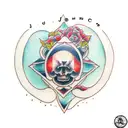 Meander tattoo design idea