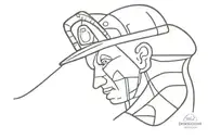 Miner tattoo design idea